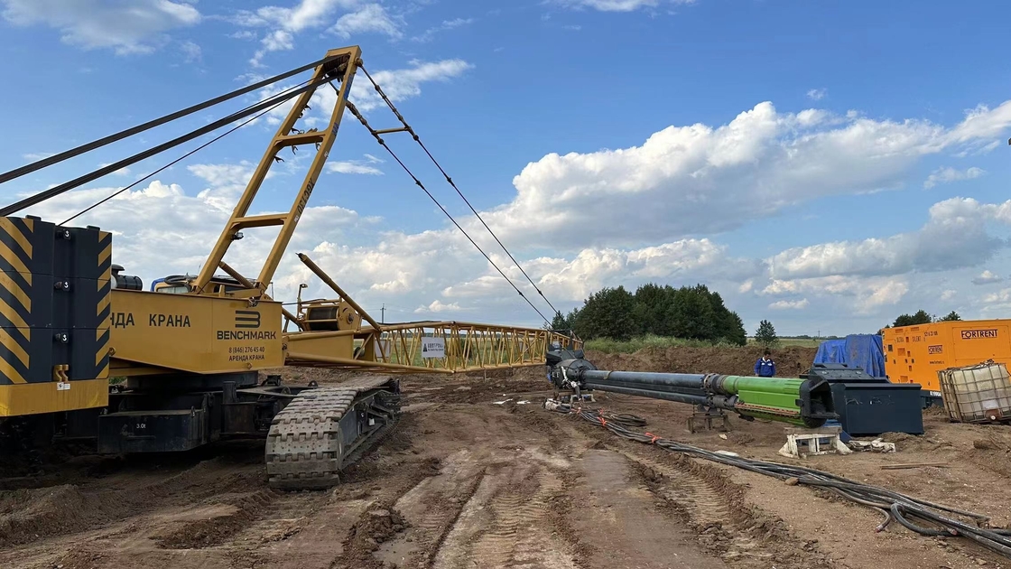 ستون جایگزین سنگ Vibro Sand Compaction Stack Feed Bottom Vibroflot Driving برای بهبود خاک