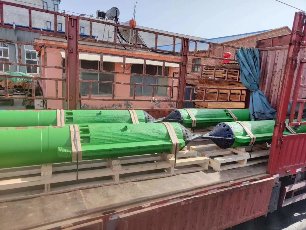 130-180 KW تجهیزات ارتعاش با نوع کنترل تبدیل فرکانس و سرعت جریان هوا 10/20 M3/min
