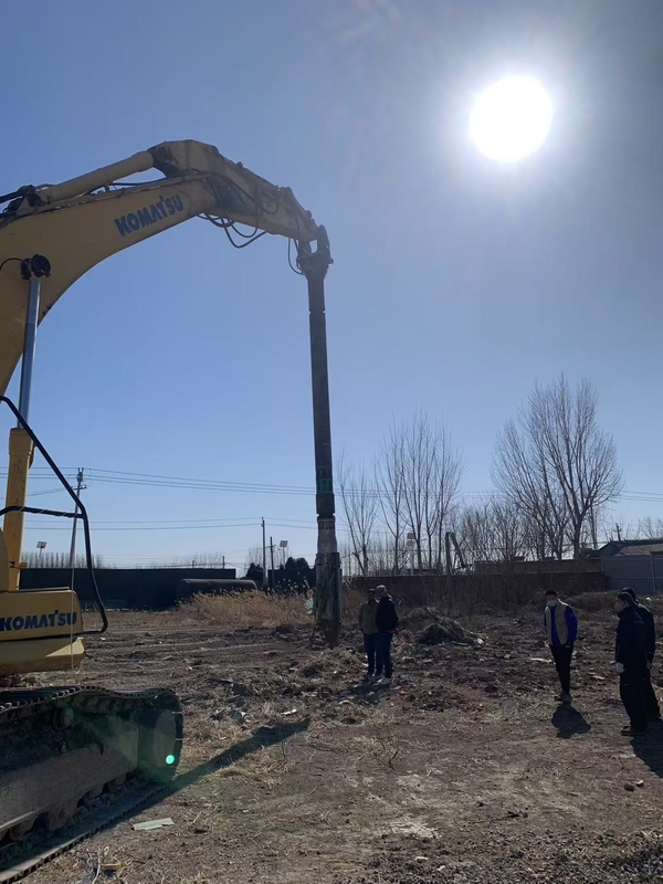 BVEM 2600 R/Min سرعت چرخش هیدرولیک Vibroflot ساخت پیوند آب و هوا برای بهبود خاک