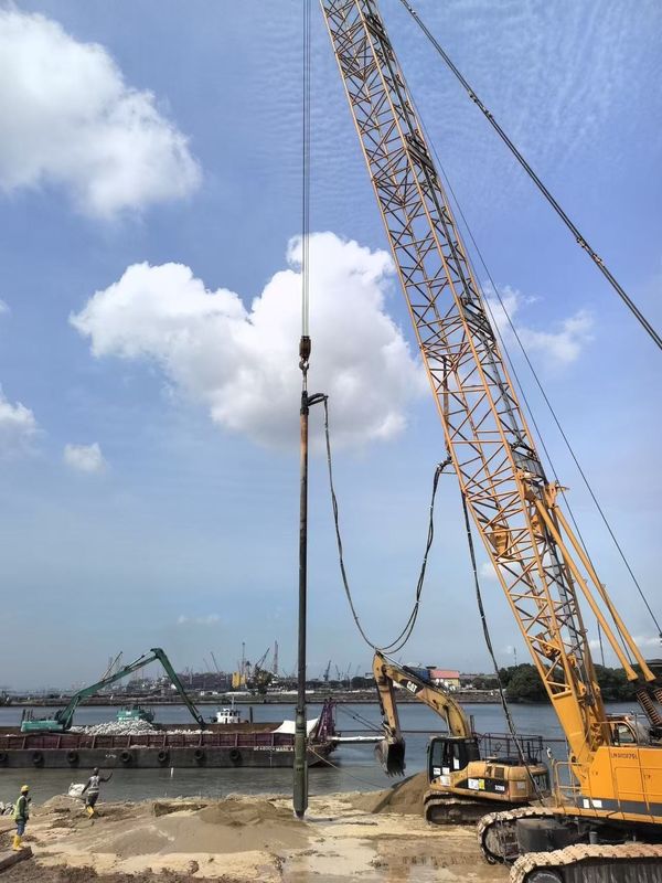 BVEM دستگاه Vibroflotation قدرت نفوذ بالا برای تقویت پایه از ظرفیت برش