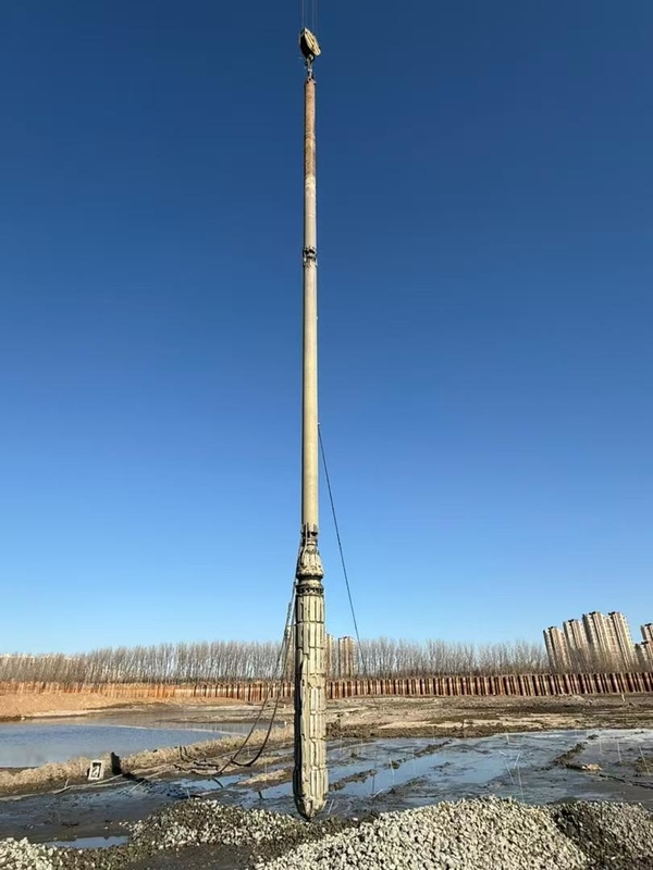 BVEM 105kW تجهیزات هیدرولیک Vibroflot با 176kW پکیج قدرت برای بهبود خاک ساخت و ساز