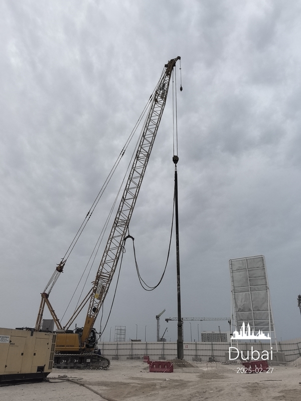 شمع‌کوبی ارتعاشی برای شمع‌کوبی برتر با دامنه ارتعاش 14-28 میلی‌متر و نوع توان الکتریکی