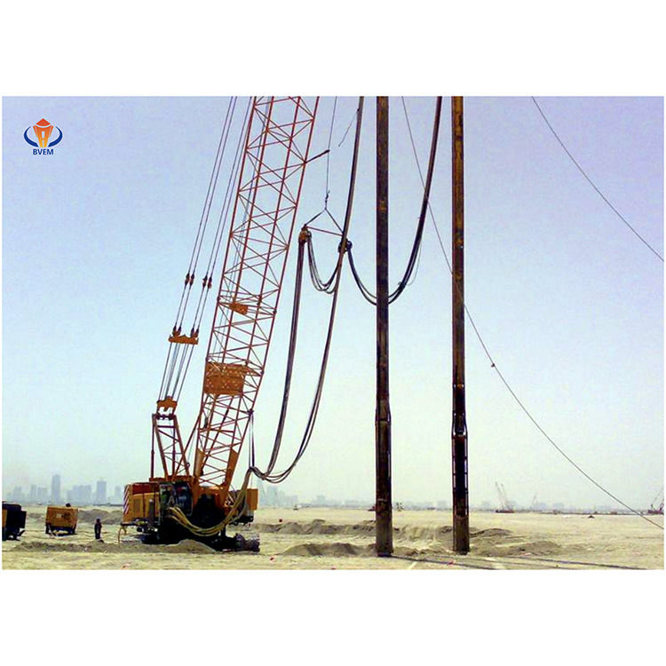 148-500 شمع‌کوبی ارتعاشی: راه‌حل نهایی برای بهبود خاک‌های شنی و دانه‌ای