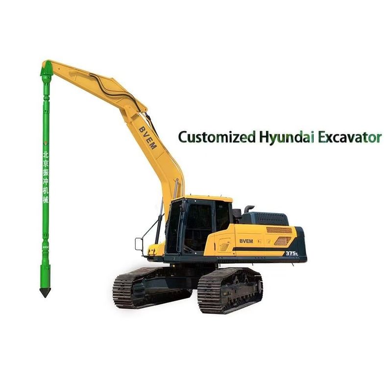 426mm قطر Vibroflot Vibro فشرده سازی انبار انتخاب نهایی برای پایه های بهبود خاک