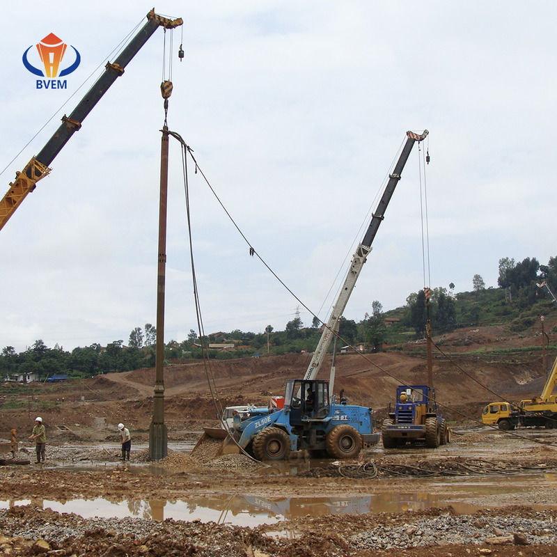 BVEM دستگاه Vibroflotation قدرت نفوذ بالا برای تقویت پایه از ظرفیت برش
