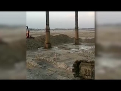 تراکم ویبرو برای بهبود خاک تجهیزات ویبروفلوت آویزان دوبل