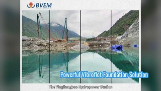 راه حل فونداسیون کارآمد ستون سنگی ویبروفلوت 180 کیلووات